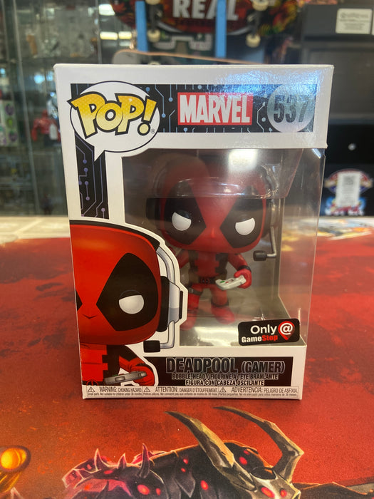 POP Marvel: Deadpool (Gamer) [Gamestop Excl.]+
