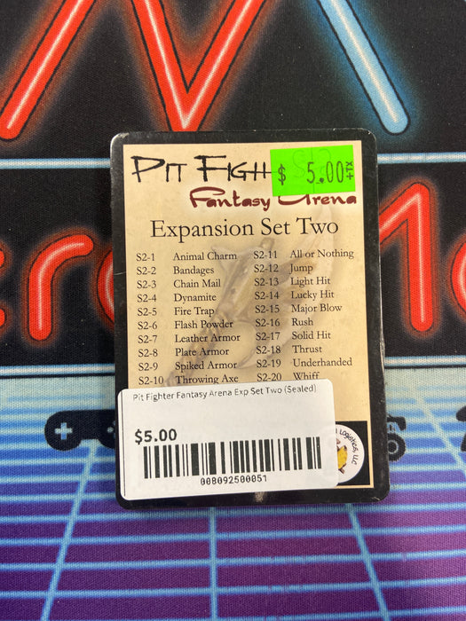 Pit Fighter Fantasy Arena Exp Set Two (Sealed)