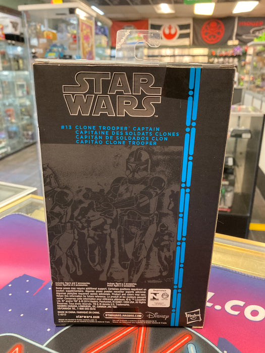 Star Wars Black Series #13 Clone Trooper Captain