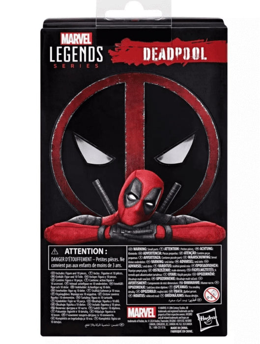 Deadpool Legacy Collection Marvel Legends 6-Inch Action Figures Wave 1 - Deadpool