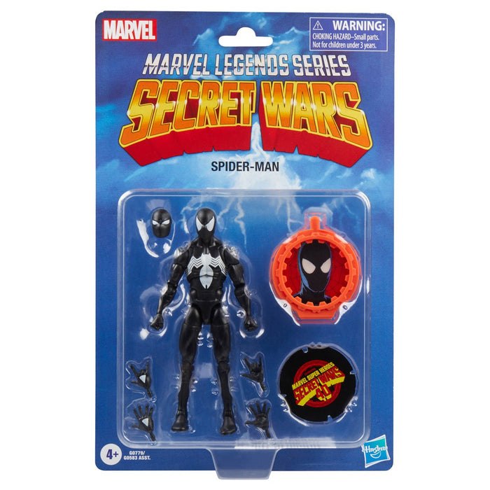 Spider-Man (Black Costume) - Secret Wars Marvel Legends Wave 1