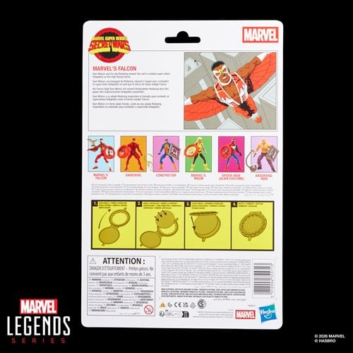 Marvel's Falcon - Secret Wars Marvel Legends Wave 2