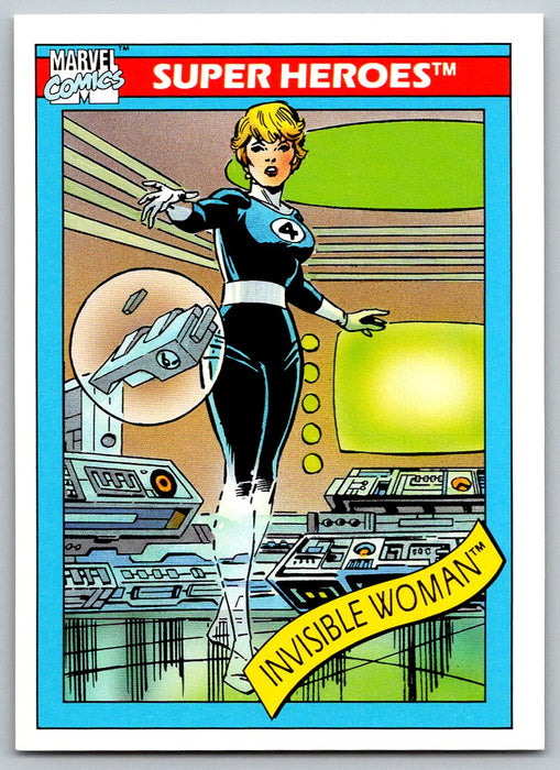 1990 Impel Marvel Universe I #43 Invisible Woman