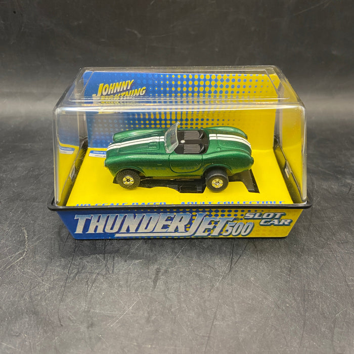 Johnny Lightning ThunderJet 500 Green Shelby Cobra