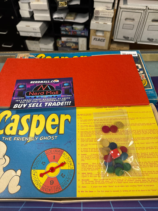 Casper the Friendly Ghost Game ©1959 (1 red disc sub)