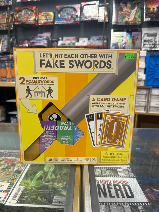 Let's Hit Each Other with Fake Swords