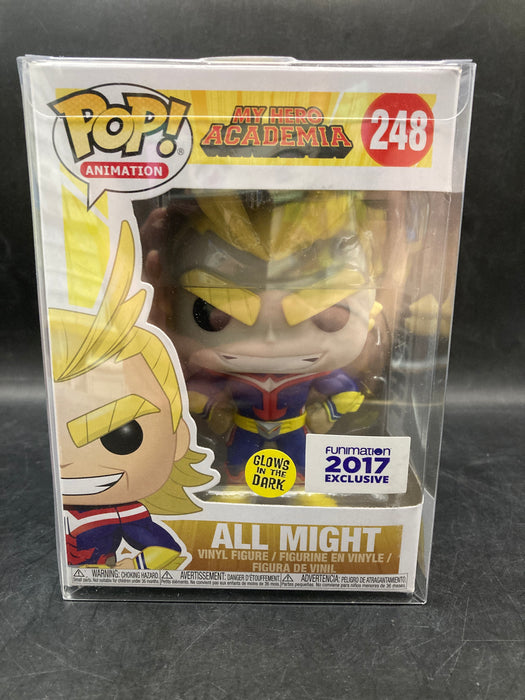 POP Animation: My Hero Academia - All Might (GITD) [2017 Funimation Excl. (2017 Release)]