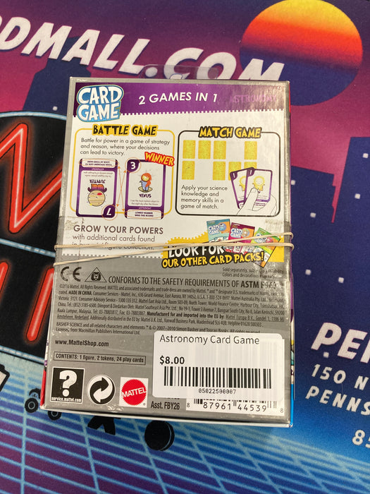 Astronomy Card game