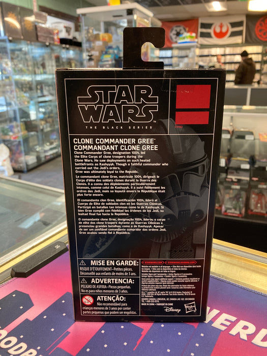Star Wars Black Series Clone Commander Gree