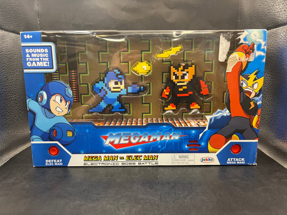Jakks Pacific Mega Man VS Elec Man Electronic Boss Battle