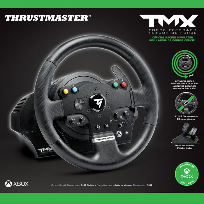 Thrustmaster TMX Force Feedback Racing Wheel (Xbox One & Windows) in Box
