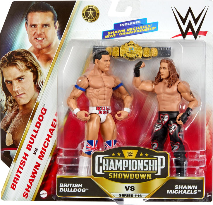 Shawn Michaels vs. British Bulldog - WWE Championship Showdown Series 16