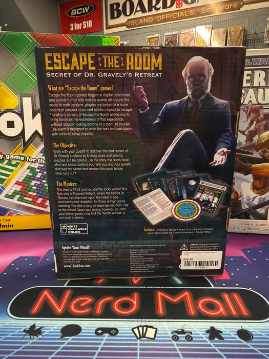 Escape the Room Secret of Dr.Gravely's Retreat (Sealed)