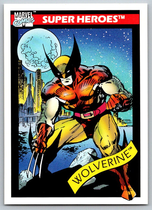 1990 Impel Marvel Universe I #10 Wolverine