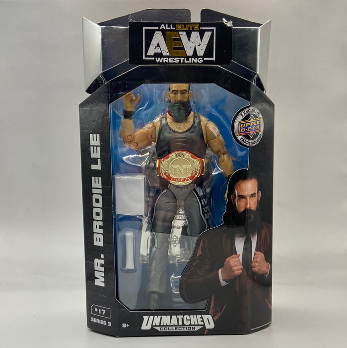 All Elite Wrestling Unmatched Collection Wave 3 Mr.Brodie Lee 6-in Action Figure