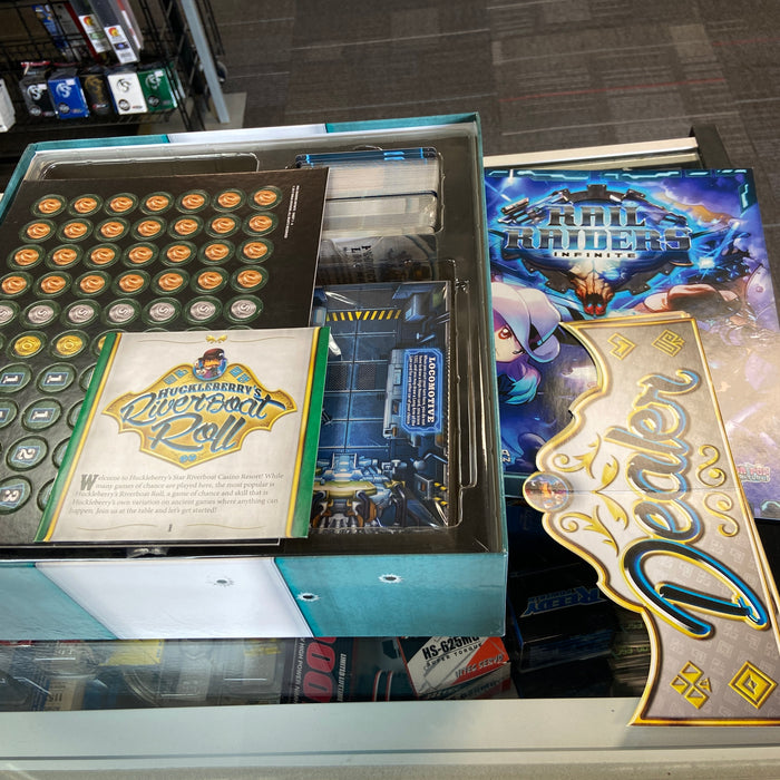 Rail Raiders Infinite w/ Riverboat Roll (New Inside)