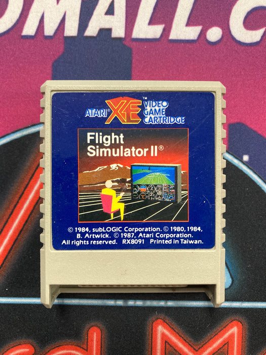 Flight Simulator II (Atari XE)