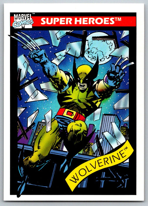 1990 Impel Marvel Universe I #23 Wolverine