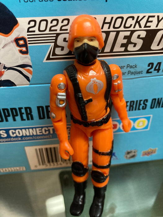 GI Joe Black Major Custom Orange Cobra Officer