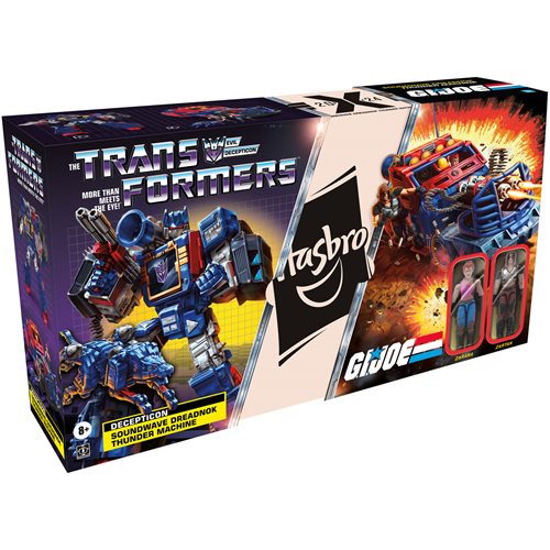 Transformers Collaborative GI Joe Mash-Up Soundwave Dreadnok Thunder Machine, Zartan and Zarana