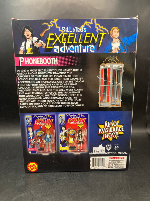 Bill & Ted's Excellent Adventure 5-Inch Scale Phone Booth