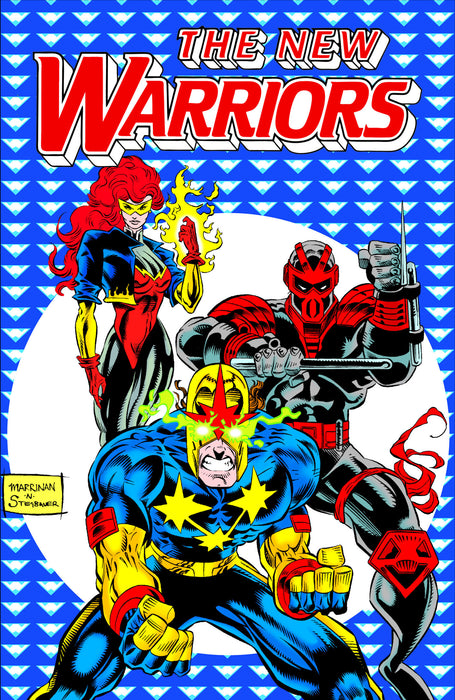 New Warriors: Nova & Night Thrasher Omnibus Chris Marrinan Cover