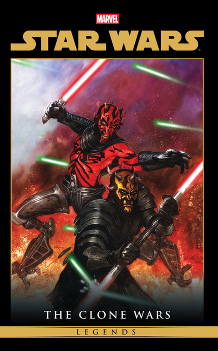 Star Wars Legends: The Clone Wars Omnibus Vol. 1 Dave Dorman Cover [Dm Only]