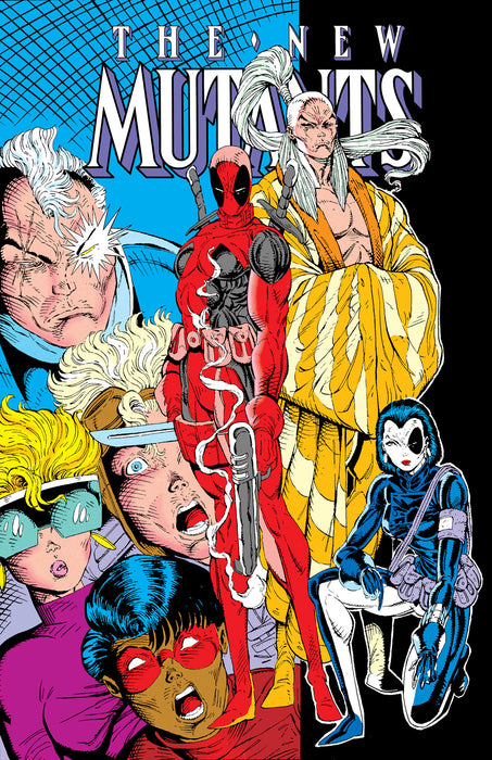 New Mutants Omnibus Vol. 4 Rob Liefeld Deadpool Cover [Dm Only]