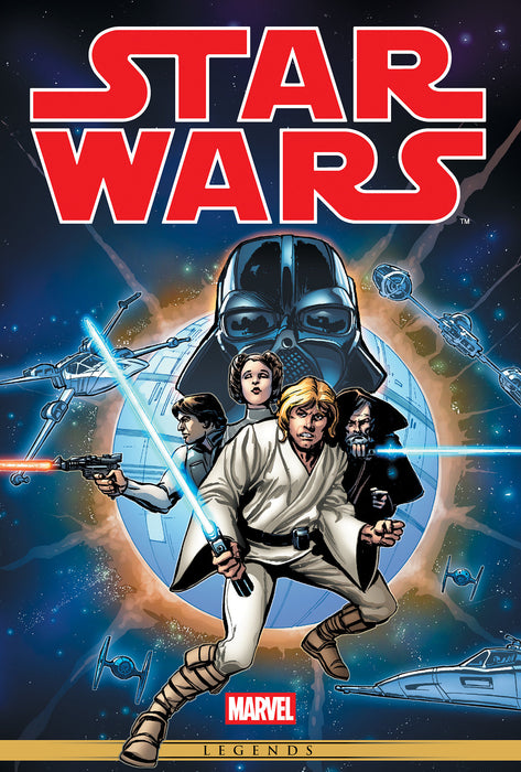 Star Wars: The Original Marvel Years Omnibus Vol. 1 Howard Chaykin Cover [New Printing]