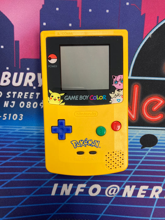 GameBoy Color Special Pokemon Edition