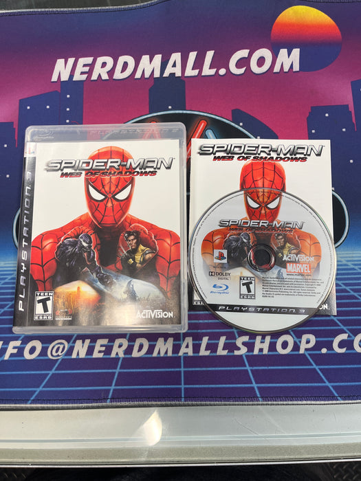 Spiderman Web of Shadows