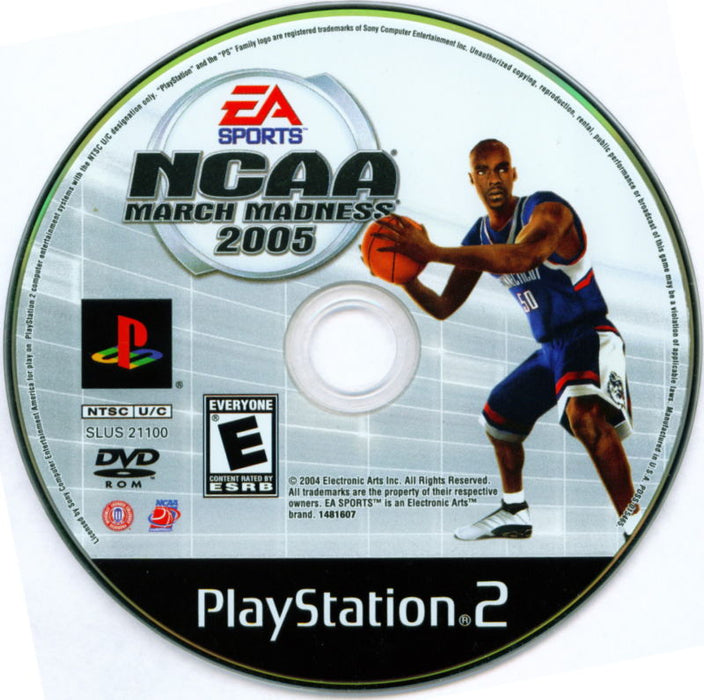NCAA March Madness 2005 for Playstation 2