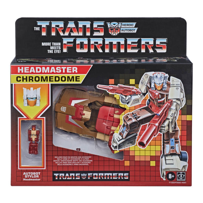 Chromedome - Transformers Headmasters Deluxe Wave 1