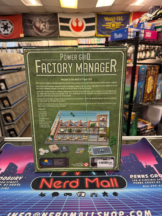 Power Grid Factory Manager