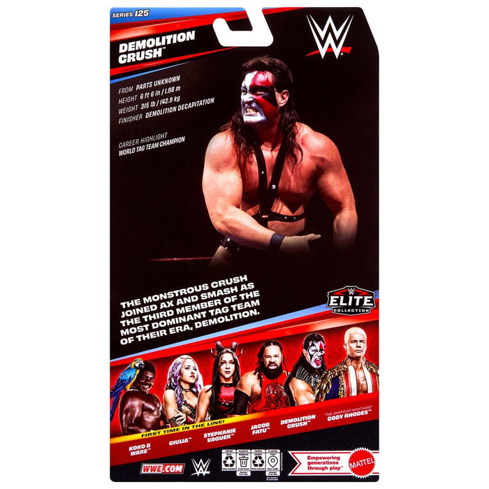 Demolition Crush - WWE Elite Collection Series 125
