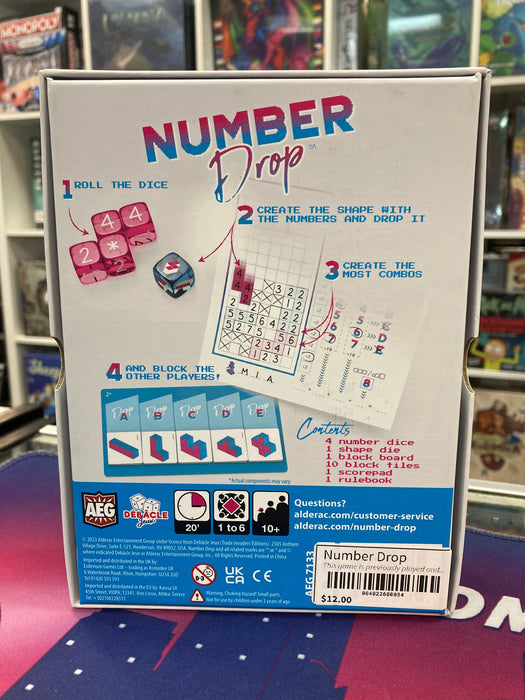 Number Drop