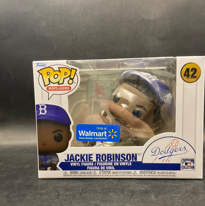 POP Sports Legends: Dodgers - Jackie Robinson (sliding) [Walmart Excl]