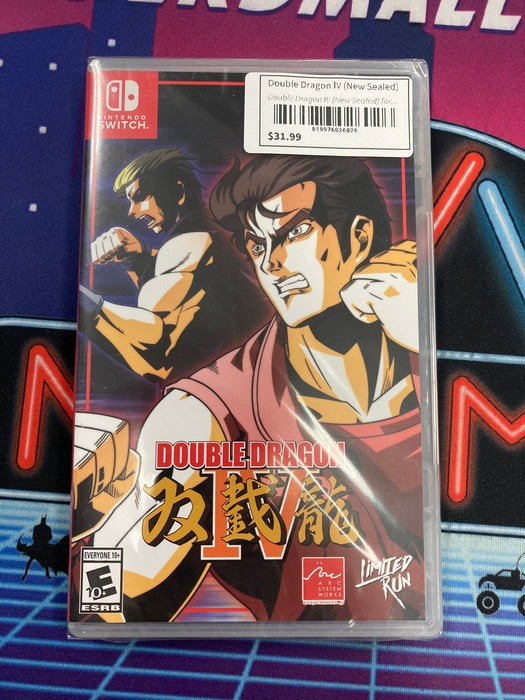 Double Dragon IV (New Sealed)