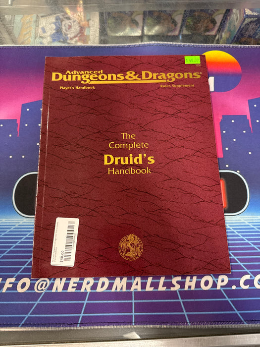 Advanced Dungeons & Dragons SC The Complete Druid's Handbook