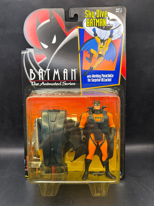 BTAS - Sky Dive Batman with Working Paracchute for Surprise Attacks