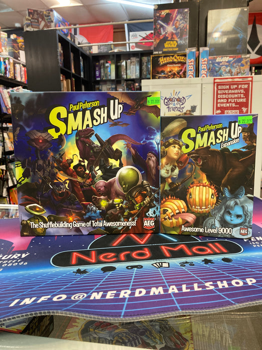 Smash Up (w/ Awesome Level 9000 Expansion)