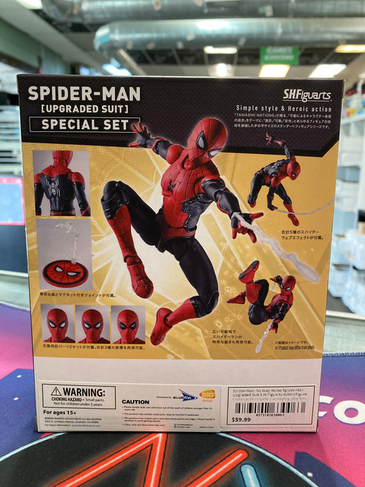 Spider-Man: No Way Home Spider-Man Upgraded Suit S.H.Figuarts Action Figure