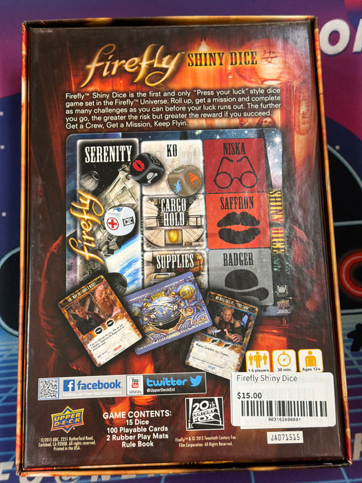 Firefly Shiny Dice