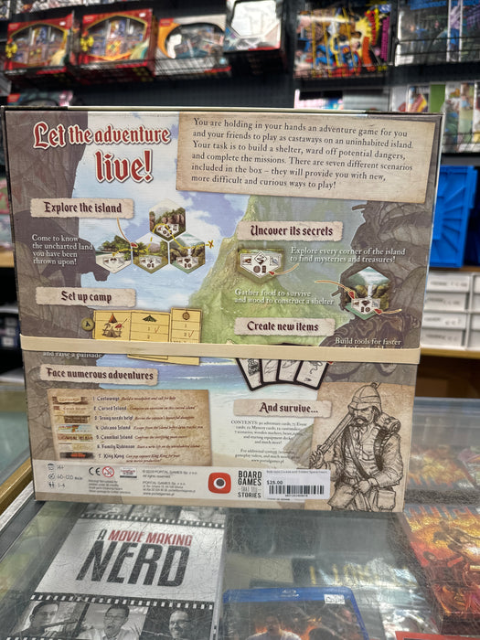 Robinson Crusoe with Folded Space Insert