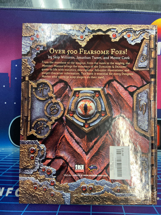 D&D Monster Manual Core Rulebook III HC ©2000