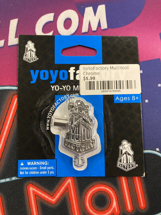 Multitool from YoYoFactory Chrome