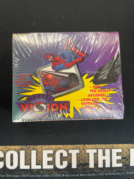 1997 Marvel Vision X-men Spiderman Walmart Factory Sealed Box