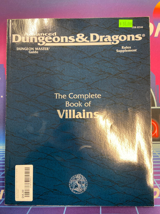 Advanced Dungeons & Dragons SC The Complete Book of Villains
