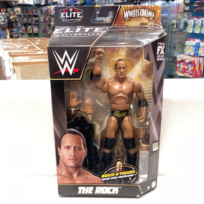 WWE Wrestling Elite Collection WrestleMania Dwayne "The Rock" Johnson