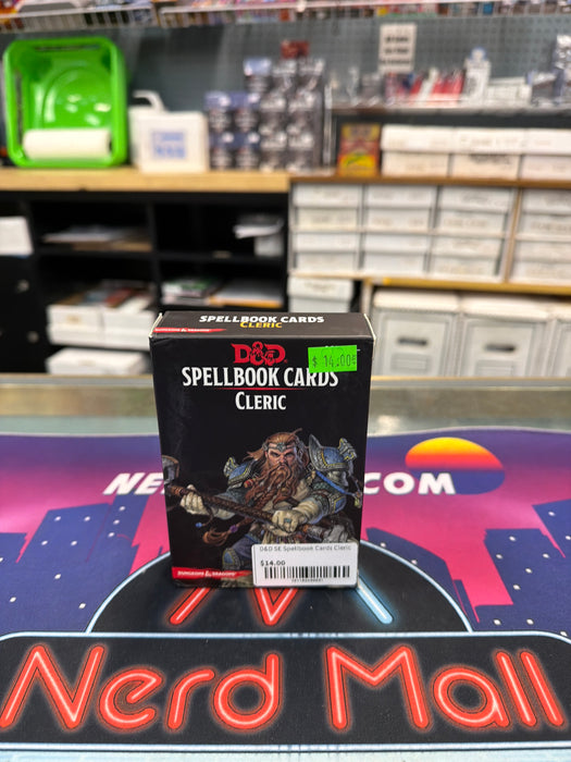 D&D 5E Spellbook Cards Cleric